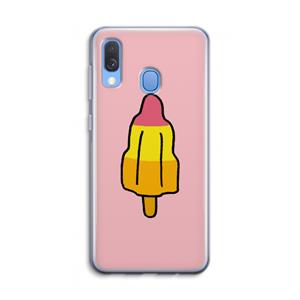 CaseCompany Raketijsje: Samsung Galaxy A40 Transparant Hoesje