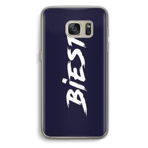 CaseCompany Biest: Samsung Galaxy S7 Transparant Hoesje