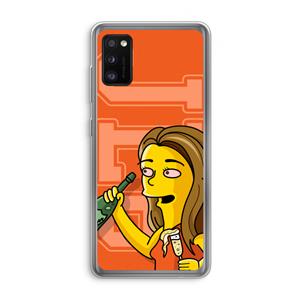 CaseCompany Jamie Lee Simpson: Samsung Galaxy A41 Transparant Hoesje