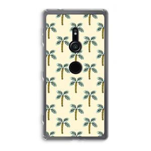 CaseCompany Paradise: Sony Xperia XZ2 Transparant Hoesje