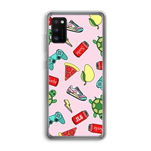 CaseCompany Things Jamie Loves: Samsung Galaxy A41 Transparant Hoesje
