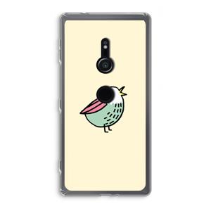 CaseCompany Birdy: Sony Xperia XZ2 Transparant Hoesje