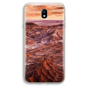 CaseCompany Mars: Samsung Galaxy J7 (2017) Transparant Hoesje