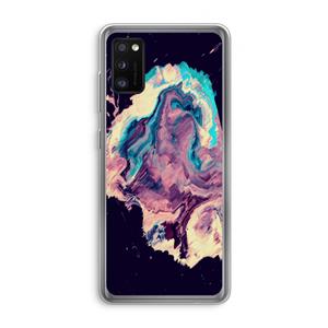 CaseCompany Cosmic Silence: Samsung Galaxy A41 Transparant Hoesje
