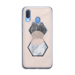 CaseCompany Creatieve toets: Samsung Galaxy A40 Transparant Hoesje