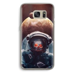 CaseCompany Voyager: Samsung Galaxy S7 Transparant Hoesje
