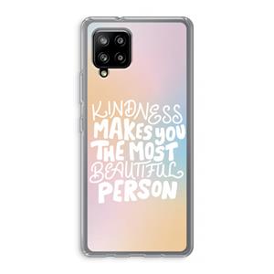 CaseCompany The prettiest: Samsung Galaxy A42 5G Transparant Hoesje