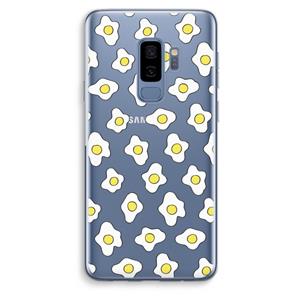 CaseCompany Spiegeleitjes: Samsung Galaxy S9 Plus Transparant Hoesje