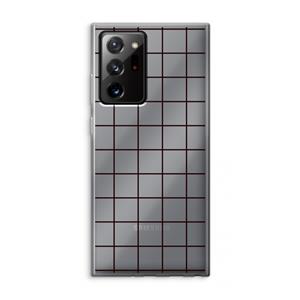 CaseCompany Rooster: Samsung Galaxy Note 20 Ultra / Note 20 Ultra 5G Transparant Hoesje