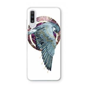 CaseCompany Golden Falcon: Samsung Galaxy A70 Transparant Hoesje