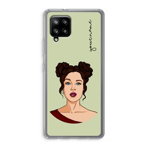 CaseCompany Pop-Art Creator: Samsung Galaxy A42 5G Transparant Hoesje