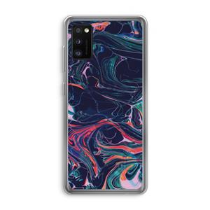 CaseCompany Light Years Beyond: Samsung Galaxy A41 Transparant Hoesje