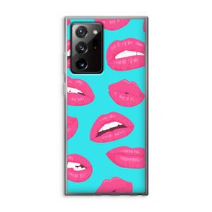 CaseCompany Bite my lip: Samsung Galaxy Note 20 Ultra / Note 20 Ultra 5G Transparant Hoesje