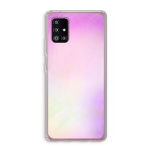 CaseCompany Flow mist pastel: Samsung Galaxy A51 5G Transparant Hoesje