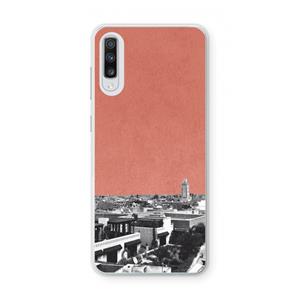 CaseCompany Marrakech Skyline : Samsung Galaxy A70 Transparant Hoesje