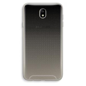 CaseCompany Musketon Halftone: Samsung Galaxy J7 (2017) Transparant Hoesje