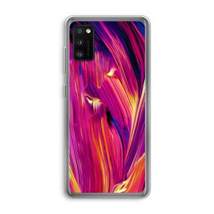 CaseCompany Phoenix: Samsung Galaxy A41 Transparant Hoesje