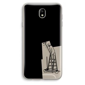 CaseCompany Musketon Painter: Samsung Galaxy J7 (2017) Transparant Hoesje