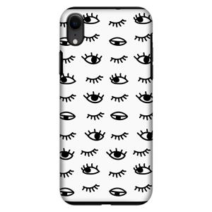 CaseCompany Eye pattern #2: iPhone XR Tough Case