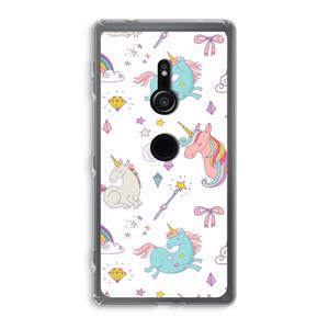 CaseCompany Fantasiewereld: Sony Xperia XZ2 Transparant Hoesje