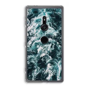 CaseCompany Zee golf: Sony Xperia XZ2 Transparant Hoesje