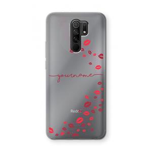 CaseCompany Kusjes: Xiaomi Redmi 9 Transparant Hoesje
