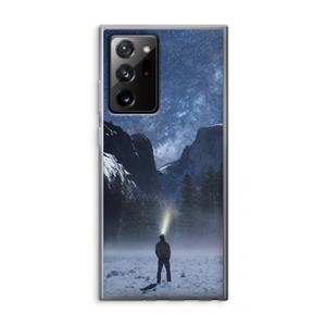 CaseCompany Wanderlust: Samsung Galaxy Note 20 Ultra / Note 20 Ultra 5G Transparant Hoesje