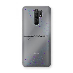 CaseCompany Sterren: Xiaomi Redmi 9 Transparant Hoesje