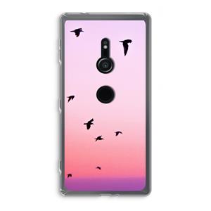 CaseCompany Fly away: Sony Xperia XZ2 Transparant Hoesje