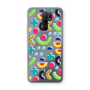 CaseCompany 8-bit N°1: Xiaomi Redmi 9 Transparant Hoesje