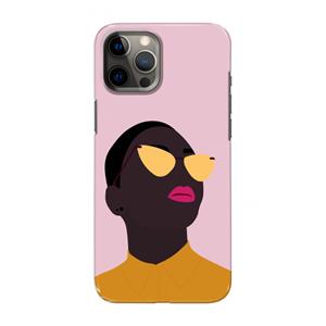 CaseCompany Yellow glasses: Volledig geprint iPhone 12 Pro Max Hoesje