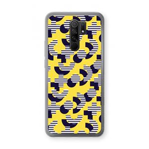 CaseCompany 8-bit N°3: Xiaomi Redmi 9 Transparant Hoesje