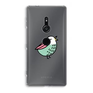 CaseCompany Birdy: Sony Xperia XZ2 Transparant Hoesje