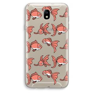 CaseCompany Blub: Samsung Galaxy J7 (2017) Transparant Hoesje