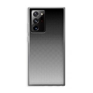 CaseCompany Musketon Halftone: Samsung Galaxy Note 20 Ultra / Note 20 Ultra 5G Transparant Hoesje