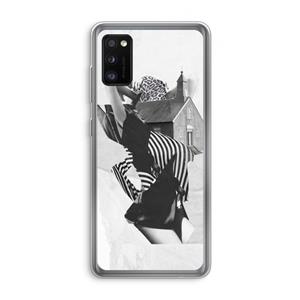 CaseCompany House: Samsung Galaxy A41 Transparant Hoesje