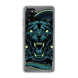 CaseCompany Cougar and Vipers: Samsung Galaxy A41 Transparant Hoesje
