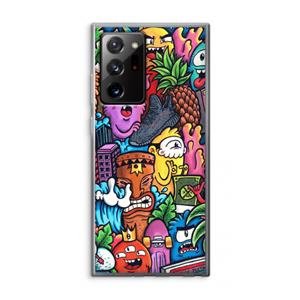 CaseCompany Vexx Mixtape: Samsung Galaxy Note 20 Ultra / Note 20 Ultra 5G Transparant Hoesje
