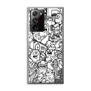 CaseCompany Vexx City #2: Samsung Galaxy Note 20 Ultra / Note 20 Ultra 5G Transparant Hoesje