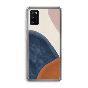 CaseCompany Geo #1: Samsung Galaxy A41 Transparant Hoesje