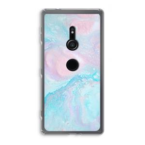 CaseCompany Fantasie pastel: Sony Xperia XZ2 Transparant Hoesje