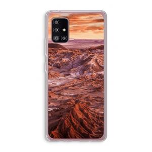 CaseCompany Mars: Samsung Galaxy A51 5G Transparant Hoesje