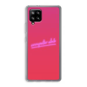 CaseCompany Vice Glow: Samsung Galaxy A42 5G Transparant Hoesje