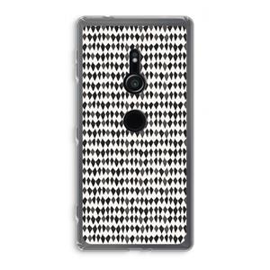 CaseCompany Crazy shapes: Sony Xperia XZ2 Transparant Hoesje