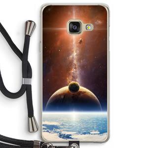 CaseCompany Omicron 2019: Samsung Galaxy A3 (2016) Transparant Hoesje met koord