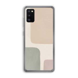 CaseCompany Geo #7: Samsung Galaxy A41 Transparant Hoesje