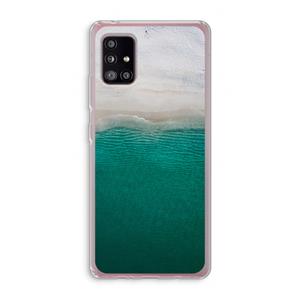 CaseCompany Stranded: Samsung Galaxy A51 5G Transparant Hoesje