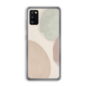 CaseCompany Geo #8: Samsung Galaxy A41 Transparant Hoesje
