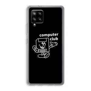CaseCompany Floppyhead: Samsung Galaxy A42 5G Transparant Hoesje
