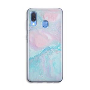 CaseCompany Fantasie pastel: Samsung Galaxy A40 Transparant Hoesje